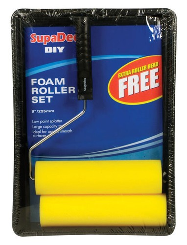 Paint roller set tray - roller,
