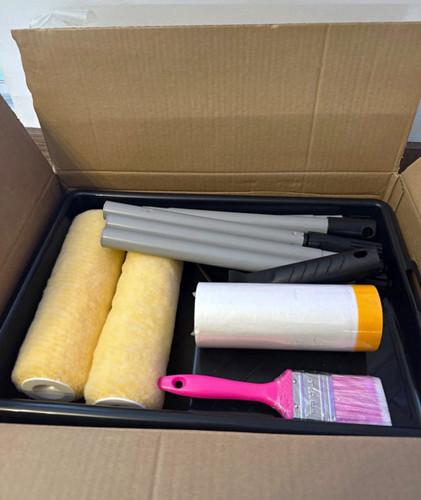 Mollor 6pc paint roller kit - 6pc, w/