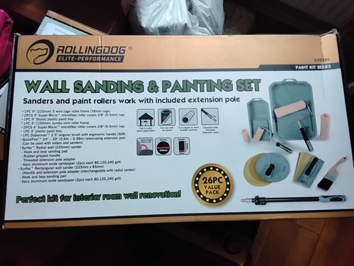 Paint roller set - roller, trays