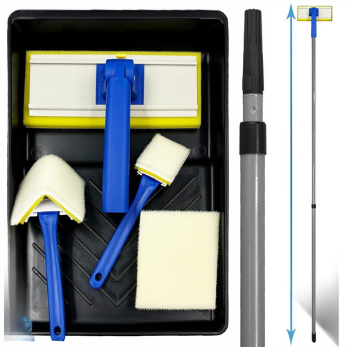 Paint pad set with - paint, handle
