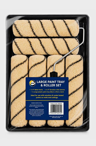 Inch paint roller set - paint, 8
