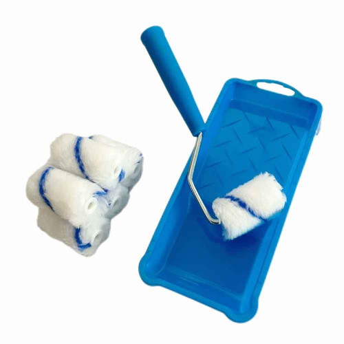 8pcs with paint tray mini - with,