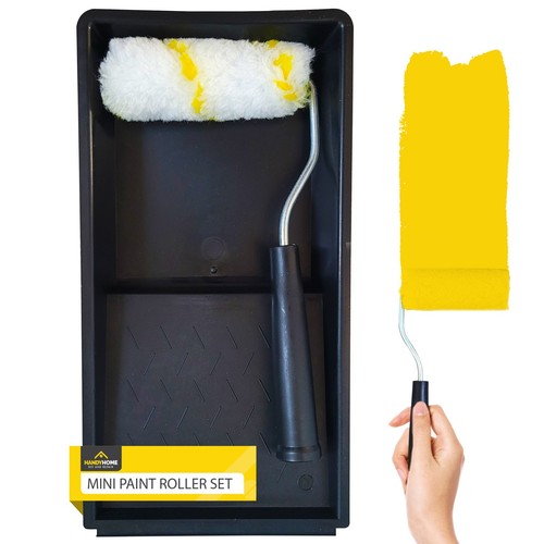 Mini paint roller set 4pk - 4",