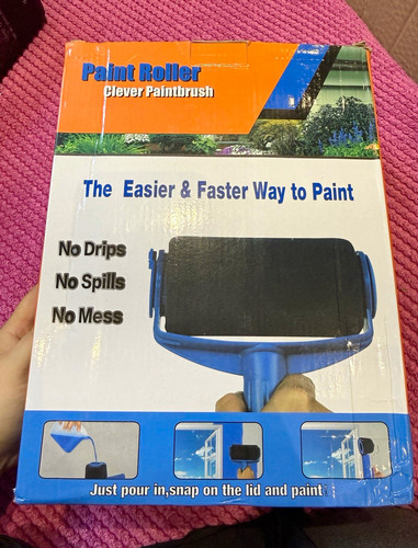 Paint roller kit flocked - kit,