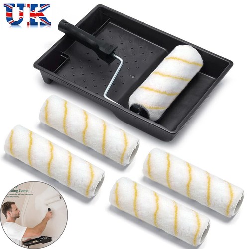 7pcs paint roller set tray - 7pcs, 9"