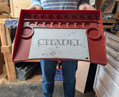 Citadel lap paint tray - citadel, sings