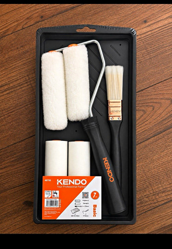 Kendo 7pc paint roller - paint,