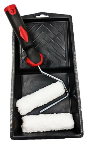 Mini paint roller tray set - roller,