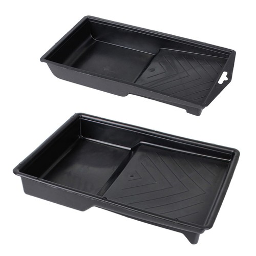Plastic black paint - paint, tray