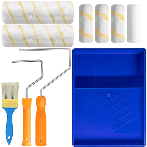 Paint roller set with tray - 9",