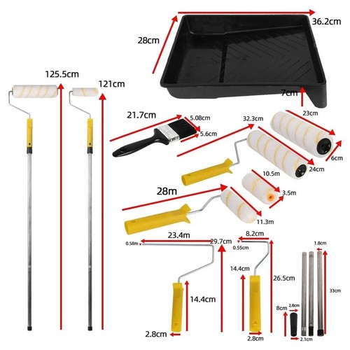 Paint roller set with - set,