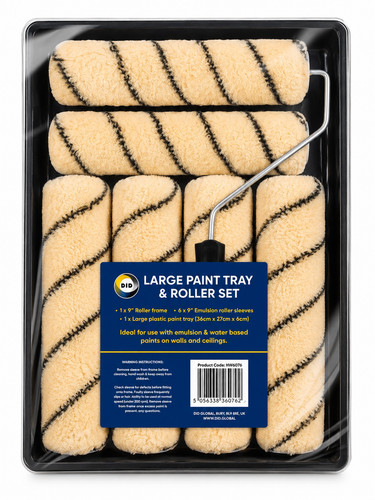 Inch paint roller - 9, sleeves